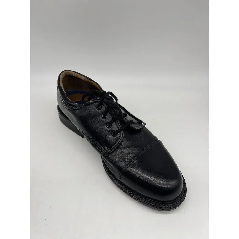 Dockers Black Leather Lace-Up Dress Shoes Size 9.5 M